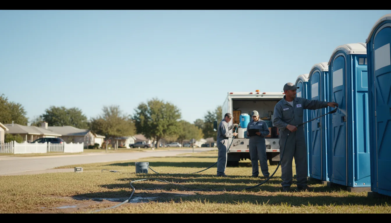 Long-Term Portable Toilet Rental in Meridian, OK near me